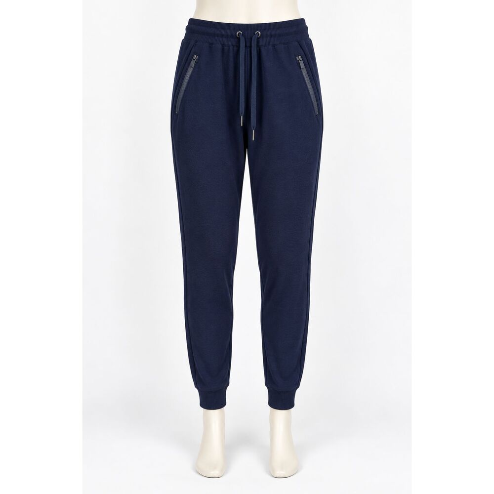 Alala Sweater Knit Rise Jogger Pants Navy Size Small
